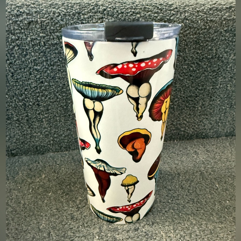 Mushroom Booty Tumbler 🍄🍑